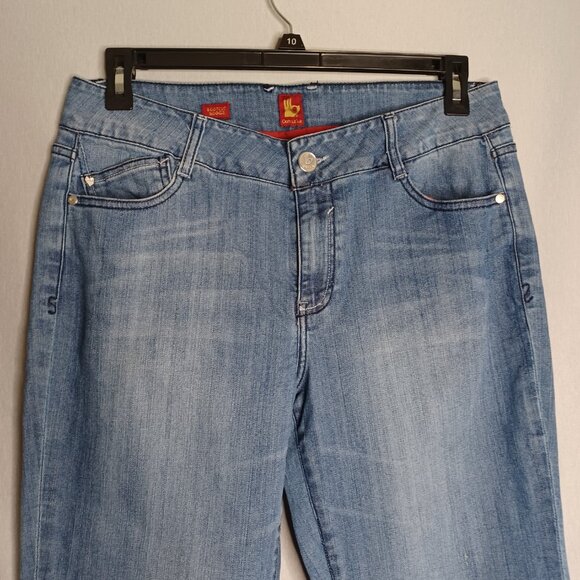 Sasson Jeans Womens 14 Ooh LaLa Bootcut Boogie Mid-Rise Edgy Cowgirl Y2K Hippie - Picture 4 of 9